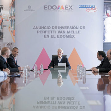 Anuncia Del Mazo expansión de la empresa Perfetti Van Melle, con una inversión de 40 millones de euros en su planta de Toluca