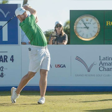 Luis Carrera es subcampeón del Latin America Amateur Championship de Golf