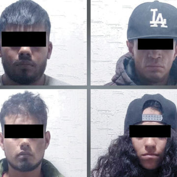 Dan prisión preventiva a cuatro individuos implicados en robos a tiendas en Valle de Chalco