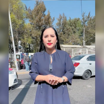 Sandra Cuevas acude al lugar del choque del Metro para prestar ayuda