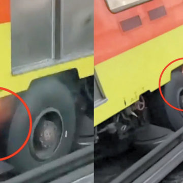 Se registra incendio en tren de la Línea 3 del Metro de la CDMX