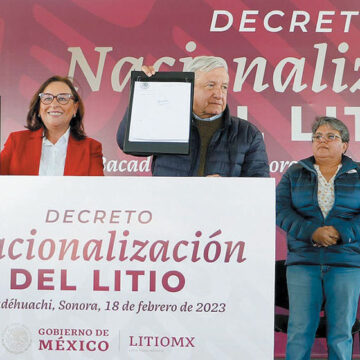 López Obrador decreta nacionalización del litio