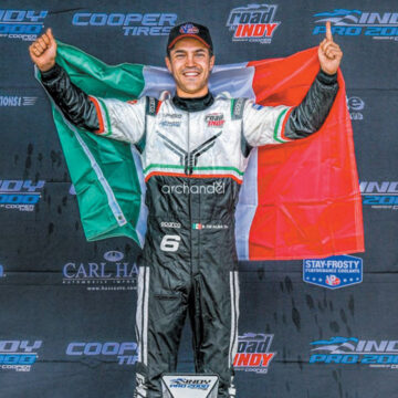 Disputará Salvador De Alba Jr. temporada 2023 de USF Pro 2000 con Exclusive Autosport