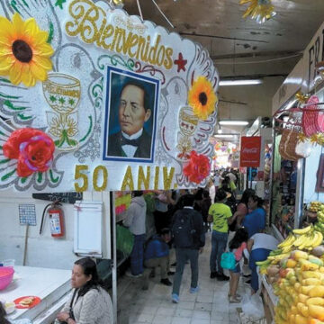 Festejan 51 Aniversario del Mercado Benito Juárez con actividad deportiva, cultural y artística