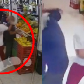 Sujeto golpea a abuelito en mercado de Ecatepec; buscan a agresor