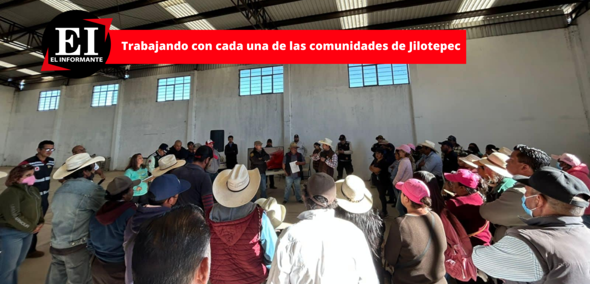 Rodolfo Noguez trabaja por las comunidades de Jilotepec