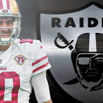 Raiders ya tiene mariscal de campo; Jimmy Garoppolo se une al equipo