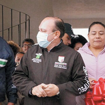 Inaugura Manuel Vilchis Módulo de Vigilancia en la Loma II