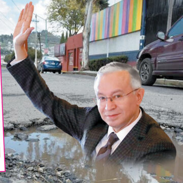 Bache pasional, bache público y bache político: pone encuesta nacional por los suelos al Alcalde de Toluca