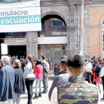 Participación responsable en simulacros reduce riesgos a la salud en emergencias reales