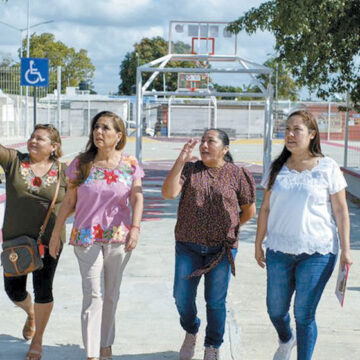 Invierte Mara Lezama en rescate de parques para beneficiar a familias de Chetumal