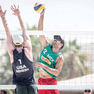 Ganan oro, Juan Virgen y Miguel Sarabia en Tour de Playa NORCECA