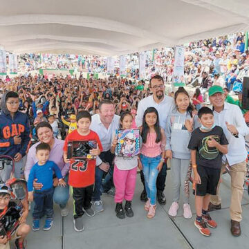 La alcaldía La Magdalena Contreras festeja a niños y niñas con regalos y espectáculos infantiles