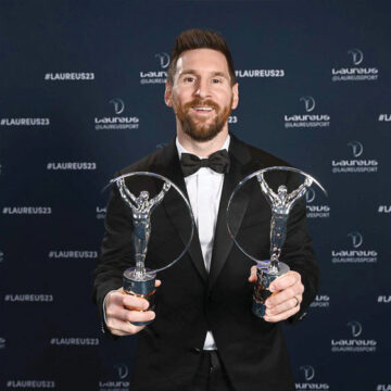 Lionel Messi ganó el Laureus a mejor deportista del año