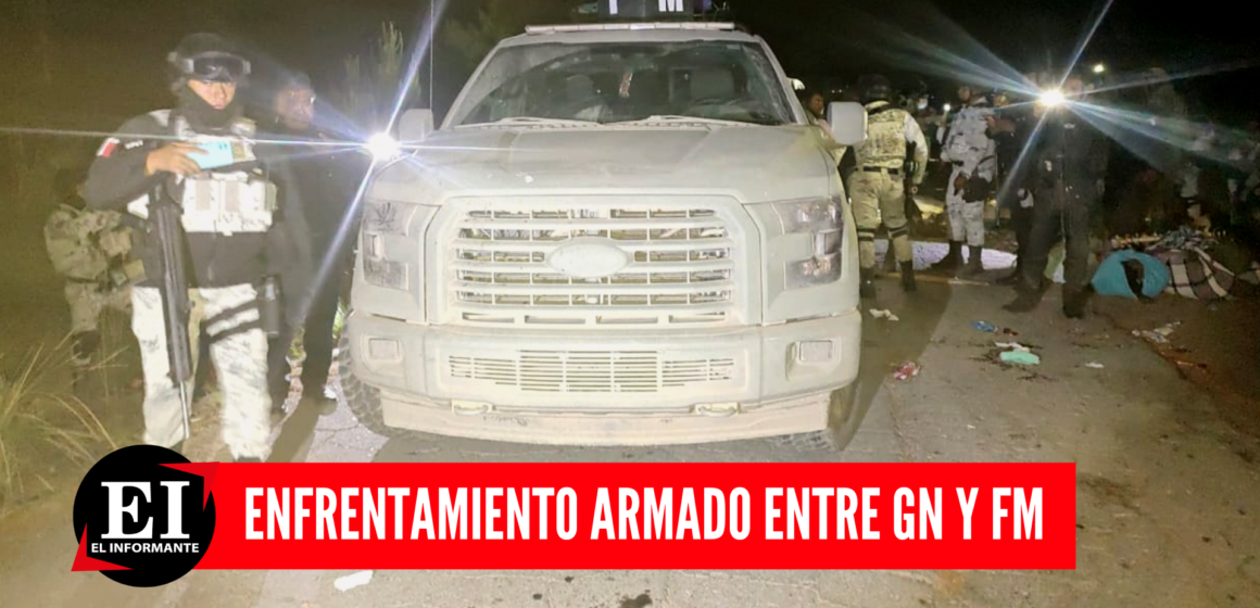 Elementos de la Guardia Nacional son emboscados por presuntos integrantes de la FM y se desata enfrentamiento armado en Valle de Bravo.