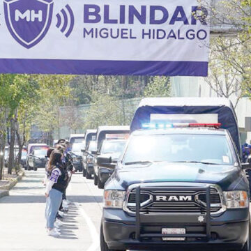 Suman nuevas patrullas para blindar la alcaldía Miguel Hidalgo