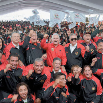 SUTEYM conmemora el día Internacional del Trabajo en Cuautitlán Izcalli