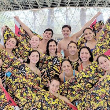 Tupperware comenzó con el apoyo al equipo nacional de Natación Artística