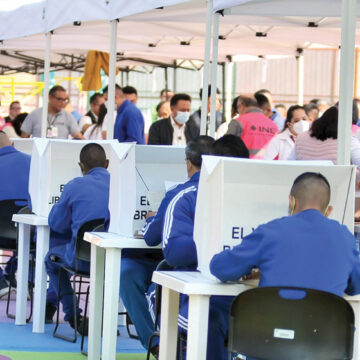 Concluye votación anticipada para elección de gubernatura en penales mexiquenses