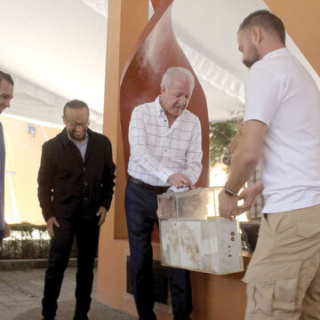 Abren Cápsula del Tiempo depositada hace 23 años en el Parque Ecológico “Zacango”