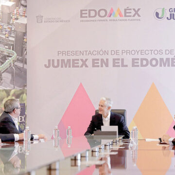 Anuncia Alfredo Del Mazo proyecto de expansión de Grupo Jumex en el municipio de Ecatepec