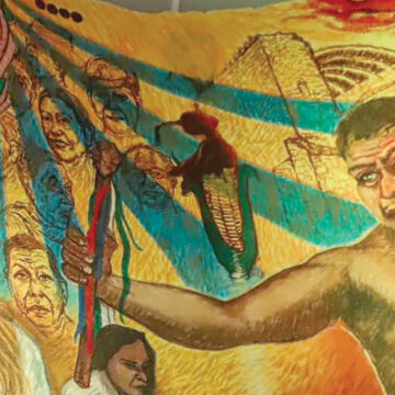 Confirma Teqroo que la imagen de Mara Lezama en el mural del Congreso del Estado no es promoción personalizada