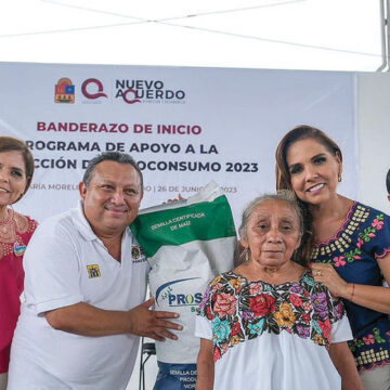 Inicia Mara Lezama entrega de semillas de maíz y fortalece producción del campo