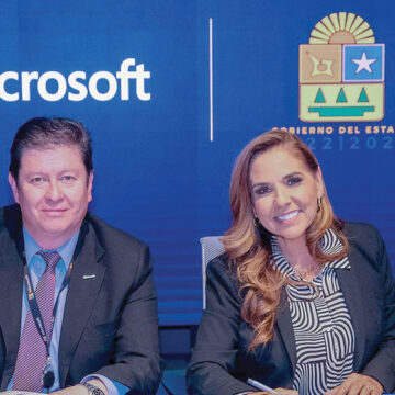 Mara Lezama y Microsoft impulsarán la inclusión digital de las MiPymes en Quintana Roo