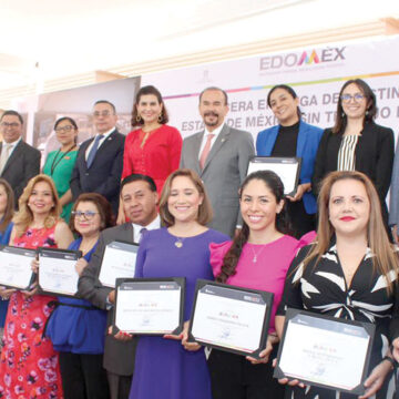 Reconocen a 154 Centros de Trabajo con el distintivo EDOMEXSTI