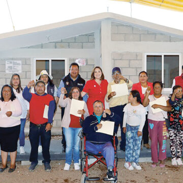 San Mateo Atenco construye vivienda para familias en pobreza extrema