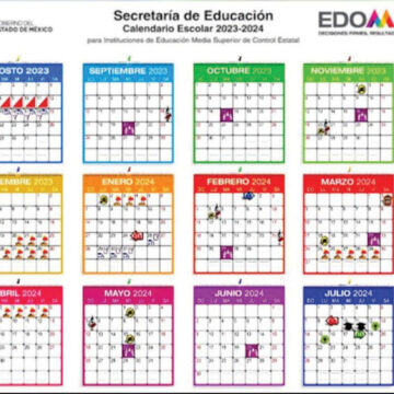 Secretaría de Educación Edoméx da a conocer el calendario 2023-2024 para el nivel Medio superior