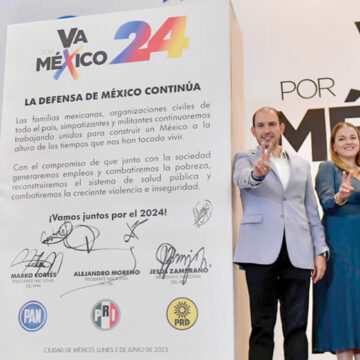 Va por México presentará el 26 de junio método para elegir al candidato presidencial