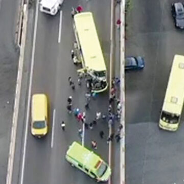 Causa siete lesionados accidente vial en la carretera México-Toluca