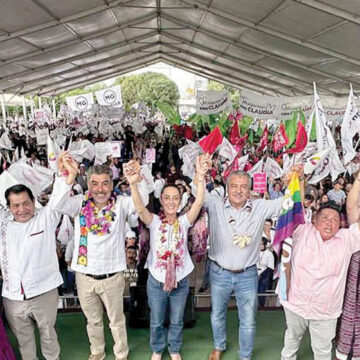 Defiende Claudia Sheinbaum la lucha por la igualdad en Valle de Chalco, Edoméx