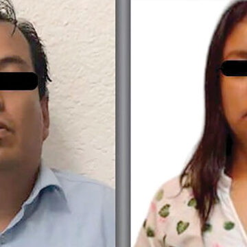 Pareja vinculada a proceso por extorsión en agravio de dos víctimas en un jardín de niños