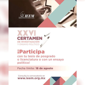 XXVI Certamen de Investigación y Ensayo Político: Democracia y Libertad de Expresión