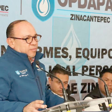 Entrega Zinacantepec herramientas de trabajo a personal de Opdapas