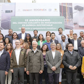 Entrega Del Mazo equipamiento y nuevas instalaciones al Centro Conjunto de Investigación en Química Sustentable UAEMéx/UNAM