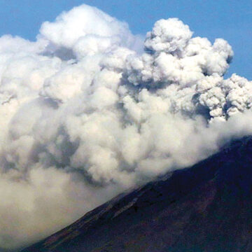 Municipios del Edoméx afectados por caída de ceniza del Popocatépetl