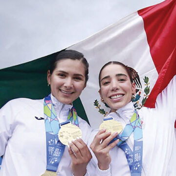 Yareli Salazar y Antonieta Gaxiola logran oro en Centroamericanos