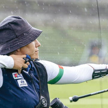 Ale Valencia supera a las coreanas en clasificación del Mundial de Tiro con Arco