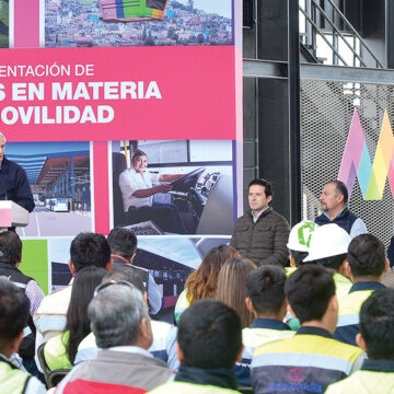 Alfredo del Mazo presenta avances en materia de movilidad en el Edoméx