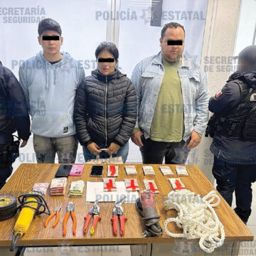 Detienen a tres luego de robar un comercio