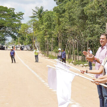 Mara Lezama inicia proyecto ‘Puerta al Mar’ en Felipe Carrillo Puerto