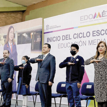 Regresan a las aulas más de 480 mil estudiantes de nivel medio superior en el Edoméx