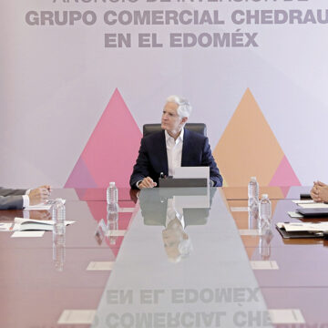 Anuncia Del Mazo inversión de Grupo Comercial Chedraui para la construcción de una nueva tienda en el Edoméx