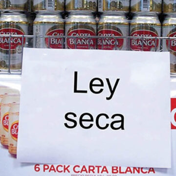 Anuncian Ley Seca en la zona sur de Tlalpan