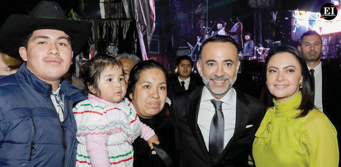 Celebra Metepec una Noche Mexicana muy especial con su presidente municipal