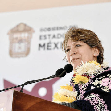 Gobernadora Delfina Gómez inaugura plan de rehabilitación de caminos en la región mazahua