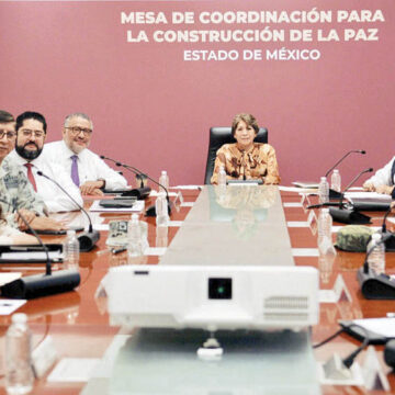 Revisa Gobernadora Delfina Gómez la situación en materia de seguridad